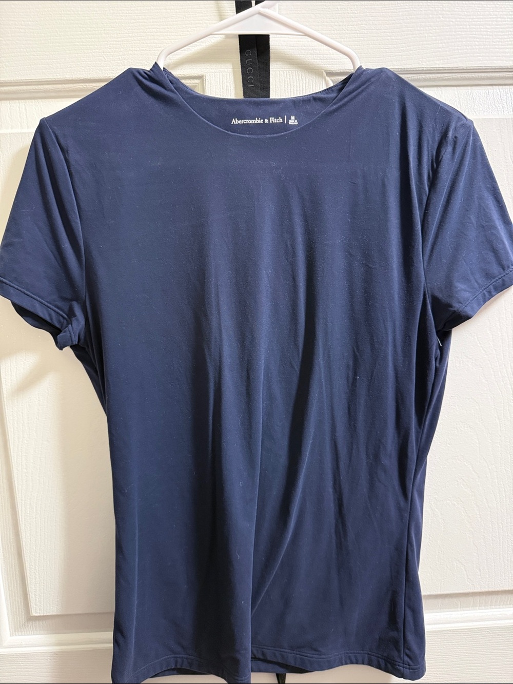 Abercrombie & Fitch Men’s Dark Navy Crew Tee